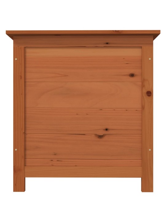 Zahradní box na podušky hnědý 50 x 50 x 56 cm masivní jedle