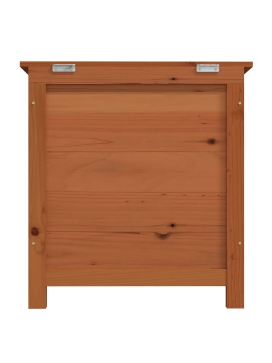 Zahradní box na podušky hnědý 50 x 50 x 56 cm masivní jedle