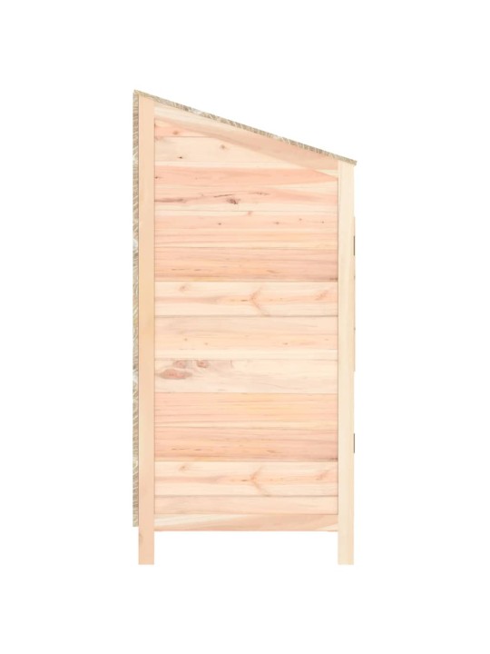 Zahradní kůlna 55 x 52 x 112 cm masivní jedlové dřevo