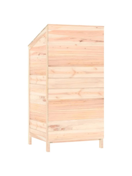 Zahradní kůlna 55 x 52 x 112 cm masivní jedlové dřevo
