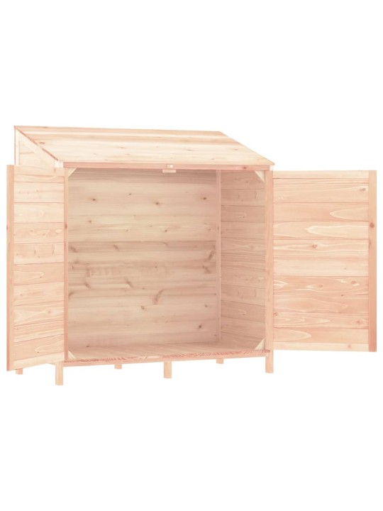 Zahradní kůlna 102 x 52 x 112 cm masivní jedlové dřevo