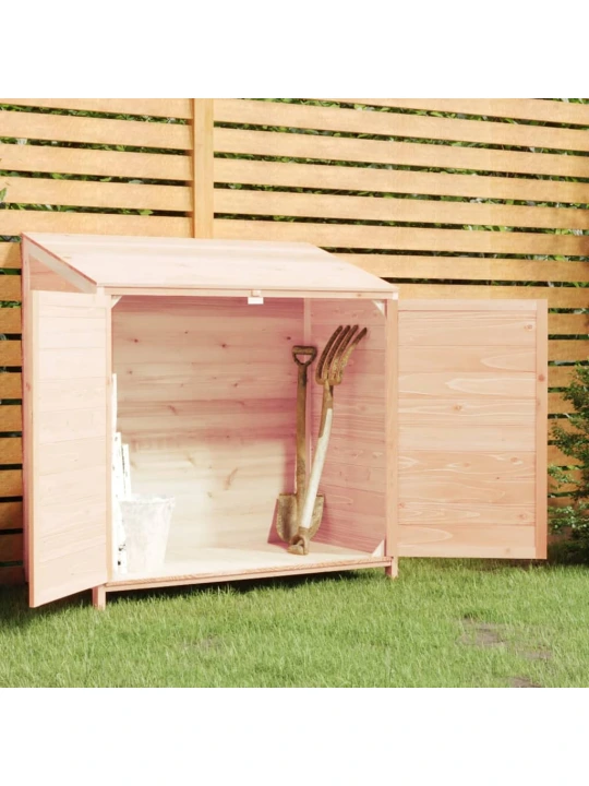 Zahradní kůlna 102 x 52 x 112 cm masivní jedlové dřevo