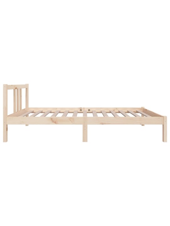 Rám postele masivní dřevo 90 x 190 cm single