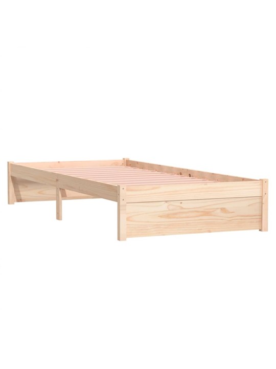 Rám postele masivní dřevo 90 x 200 cm