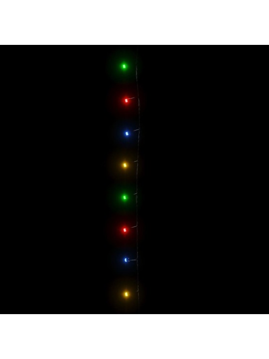 Světelný LED řetěz s 300 LED diodami vícebarevný 30 m PVC