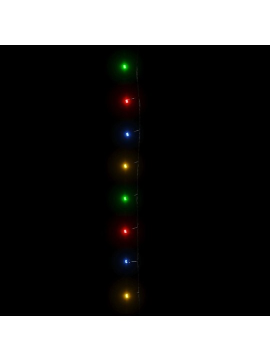 Světelný LED řetěz se 600 LED diodami vícebarevný 60 m PVC