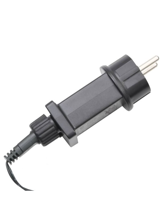 Světelný LED řetěz trs s 2000 LED diodami studený bílý 17 m PVC