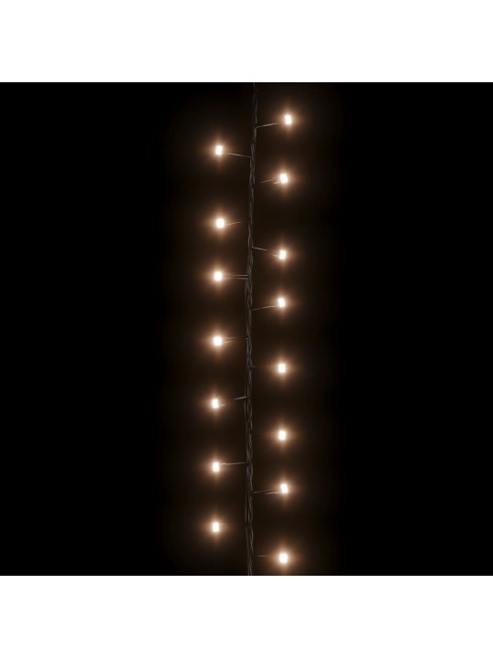 Kompaktní LED řetěz s 1 000 LED diodami teplý bílý 25 m PVC