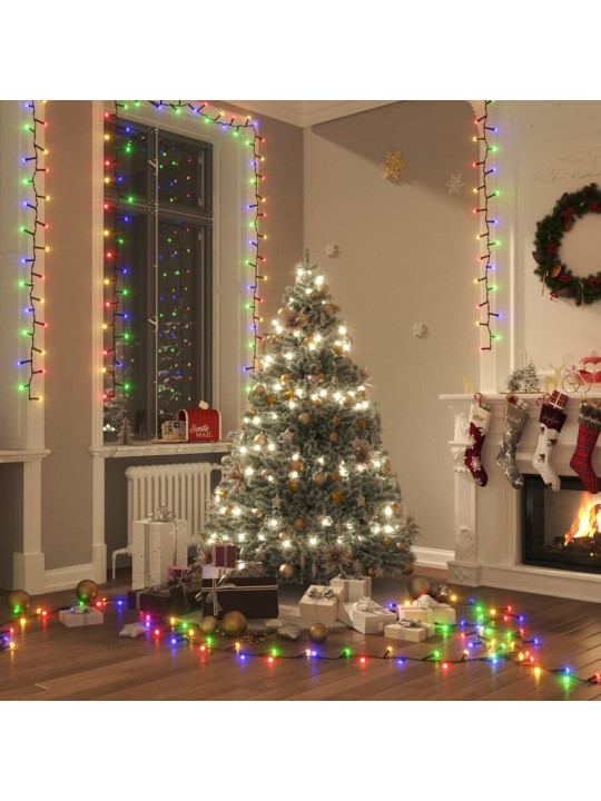 Světelný LED řetěz s 1 000 LED diodami vícebarevný 25 m PVC