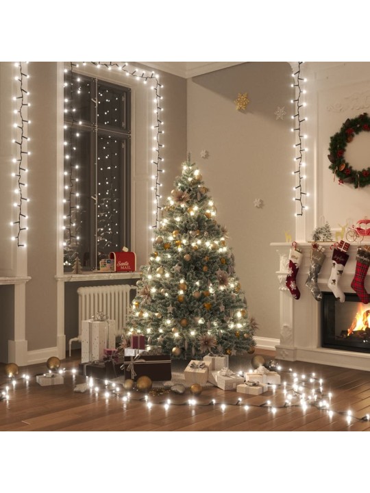 Kompaktní LED řetěz se 2 000 LED diodami studený bílý 45 m PVC