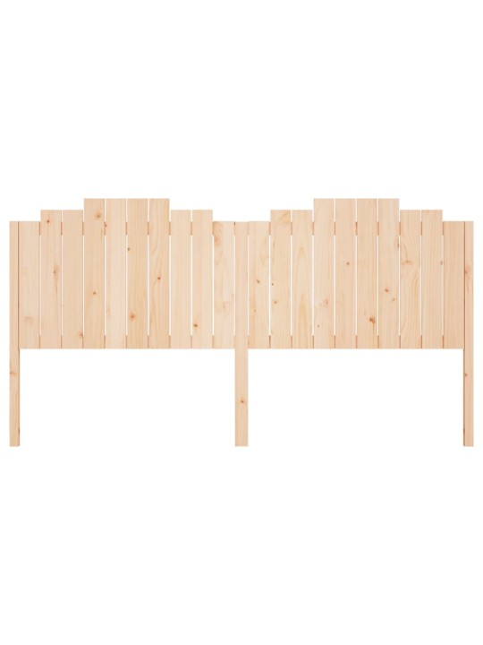 Čelo postele 206 x 4 x 110 cm masivní borovice