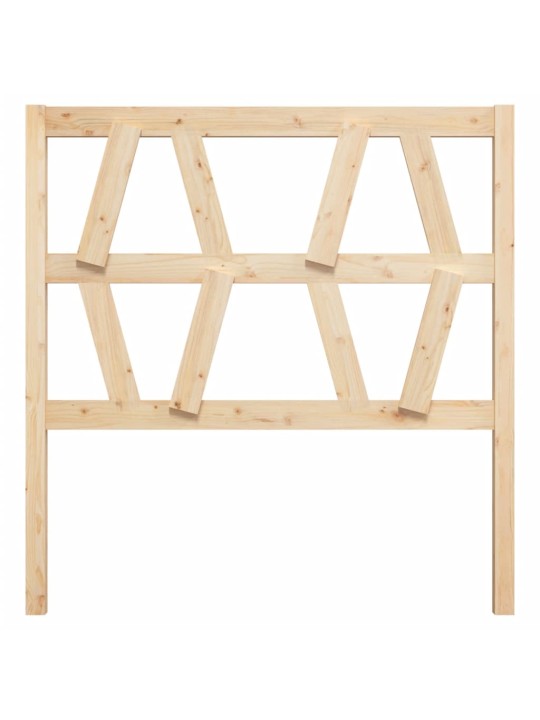 Čelo postele 96 x 4 x 100 cm masivní borovice