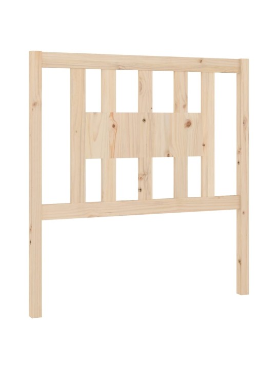 Čelo postele 96 x 4 x 100 cm masivní borovice