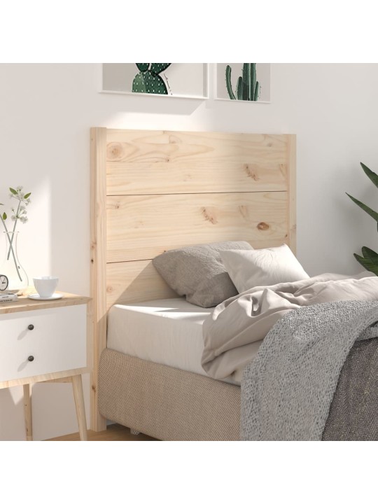 Čelo postele 81 x 4 x 100 cm masivní borovice