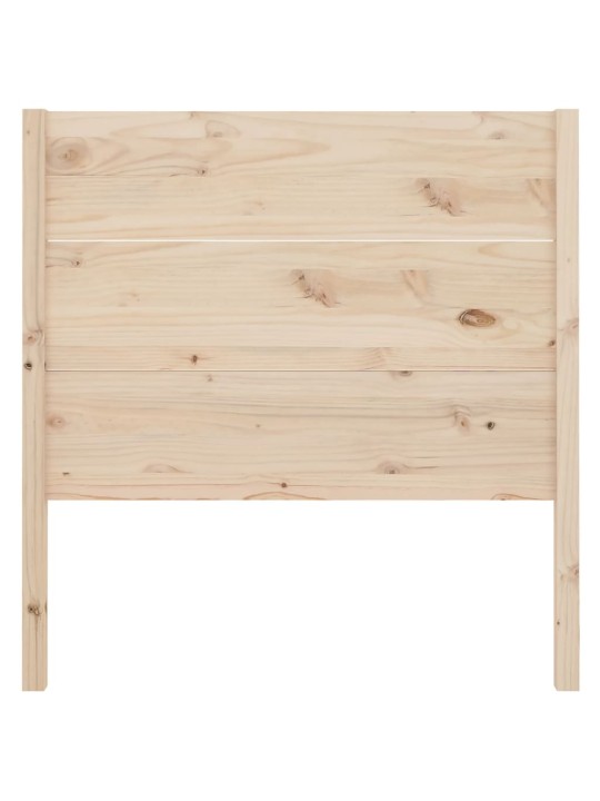 Čelo postele 96 x 4 x 100 cm masivní borovice