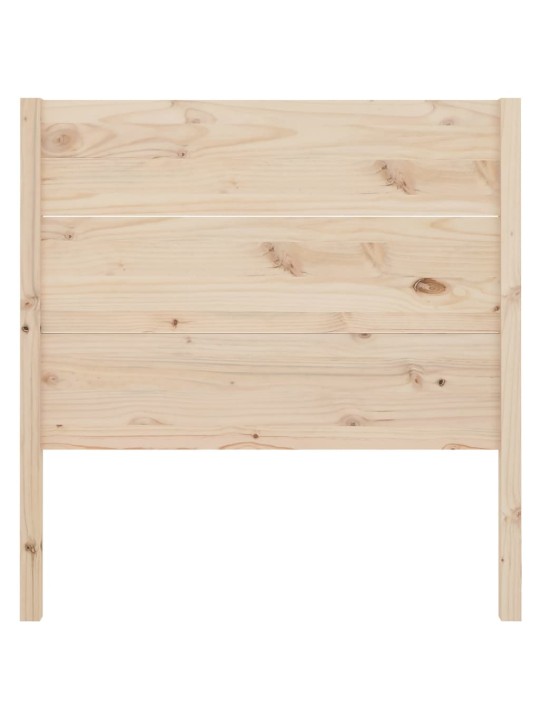 Čelo postele 106 x 4 x 100 cm masivní borovice