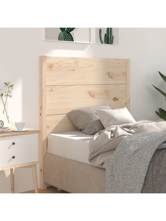 Čelo postele 106 x 4 x 100 cm masivní borovice