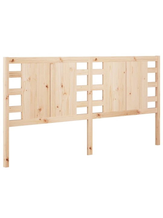 Čelo postele 206 x 4 x 100 cm masivní borovice