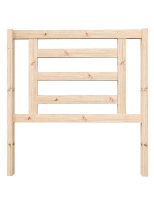 Čelo postele 96 x 4 x 100 cm masivní borovice