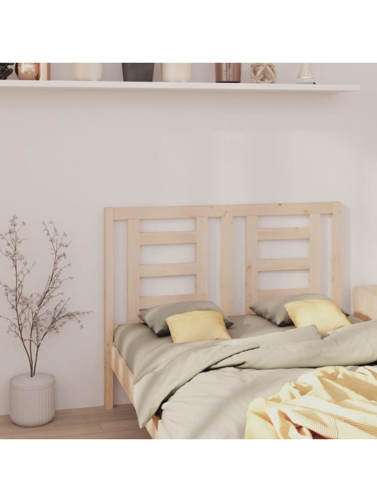 Čelo postele 126 x 4 x 100 cm masivní borovice