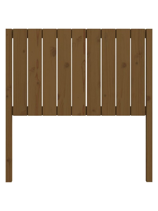 Čelo postele medově hnědé 95,5 x 4 x 100 cm masivní borovice