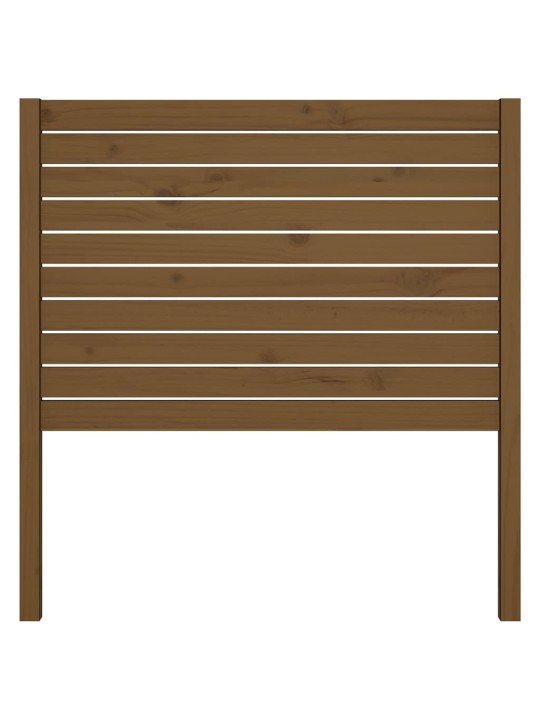 Čelo postele medově hnědé 96 x 4 x 100 cm masivní borovice