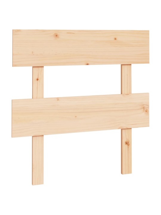 Čelo postele 78,5 x 3 x 81 cm masivní borovice