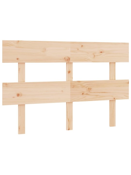 Čelo postele 124 x 3 x 81 cm masivní borovice