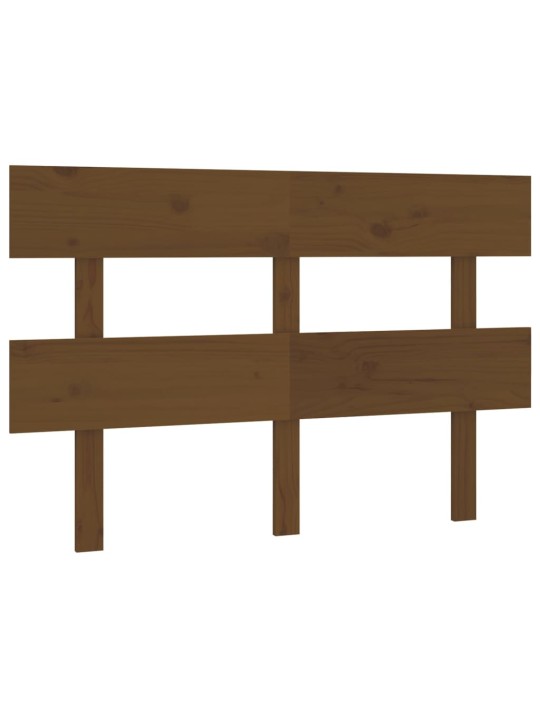Čelo postele medově hnědé 138 x 3 x 81 cm masivní borovice