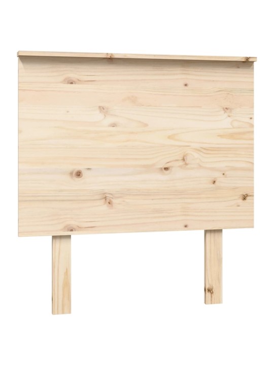 Čelo postele 79 x 6 x 82,5 cm masivní borovice