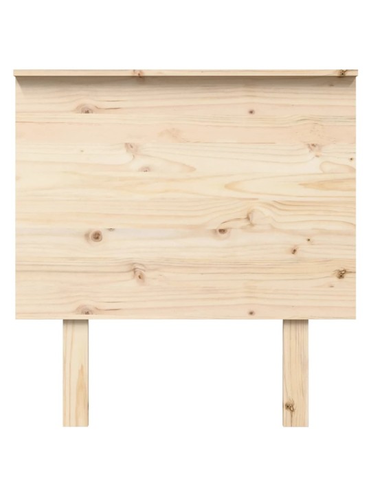 Čelo postele 79 x 6 x 82,5 cm masivní borovice