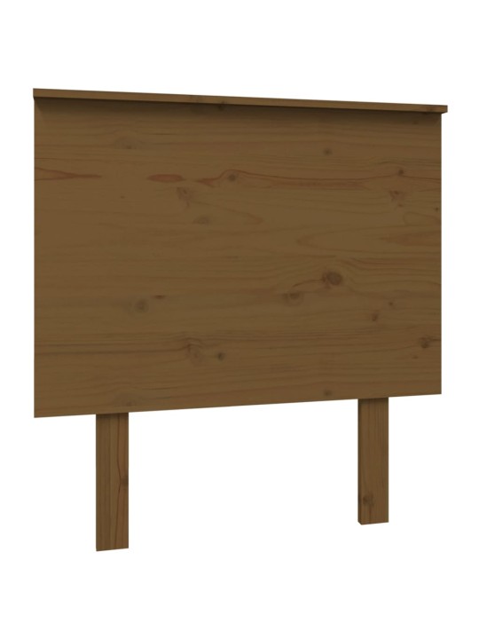 Čelo postele medově hnědé 79 x 6 x 82,5 cm masivní borovice