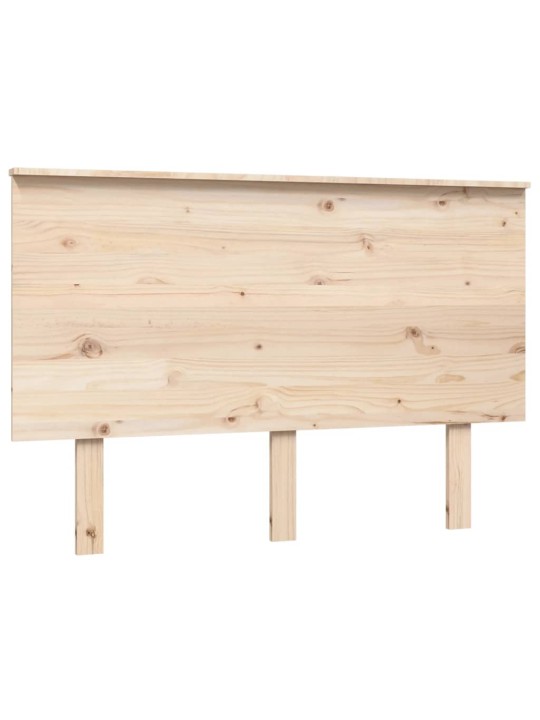 Čelo postele 124 x 6 x 82,5 cm masivní borovice
