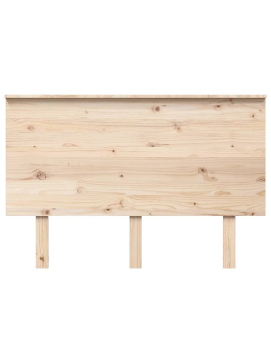 Čelo postele 124 x 6 x 82,5 cm masivní borovice