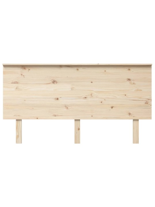 Čelo postele 154 x 6 x 82,5 cm masivní borovice