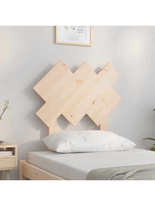 Čelo postele 72,5 x 3 x 81 cm masivní borovice