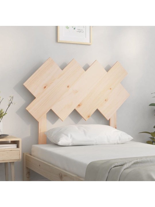 Čelo postele 92 x 3 x 81 cm masivní borovice