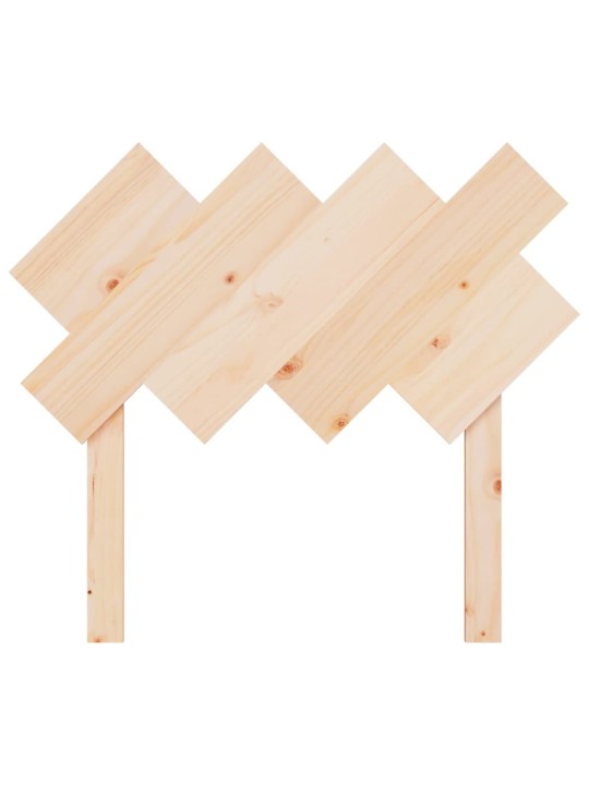 Čelo postele 92 x 3 x 81 cm masivní borovice