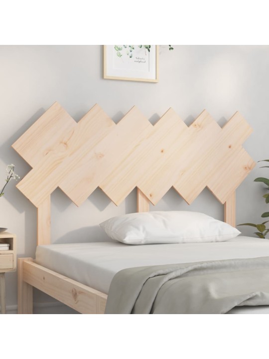 Čelo postele 132 x 3 x 81 cm masivní borovice