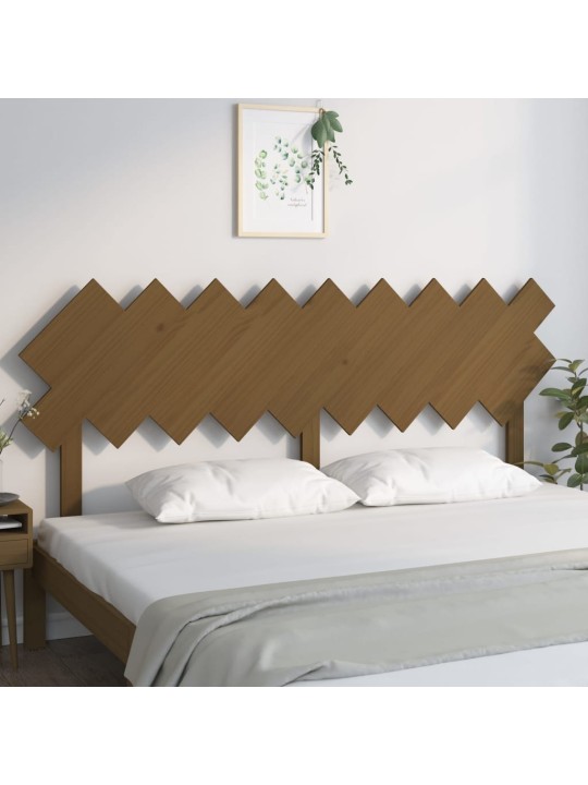 Čelo postele medově hnědé 178 x 3 x 80,5 cm masivní borovice