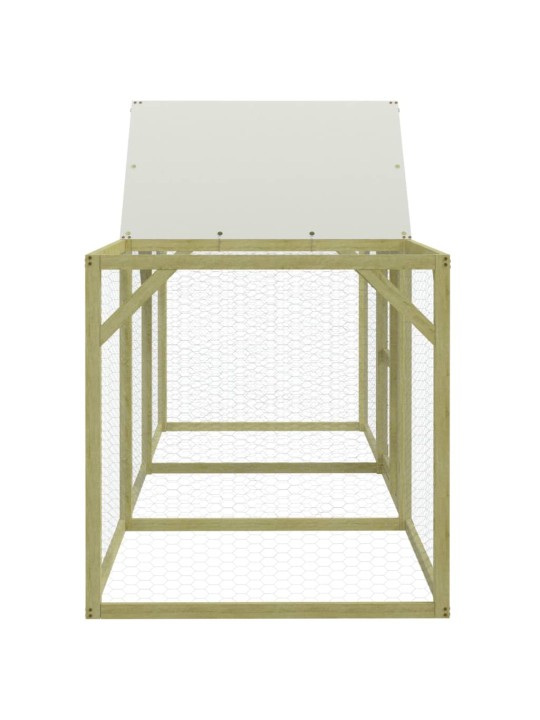 Kurník 300 x 100 x 150 cm impregnované masivní borové dřevo