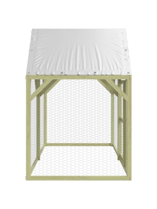 Kurník 200x100x150 cm impregnované masivní borové dřevo