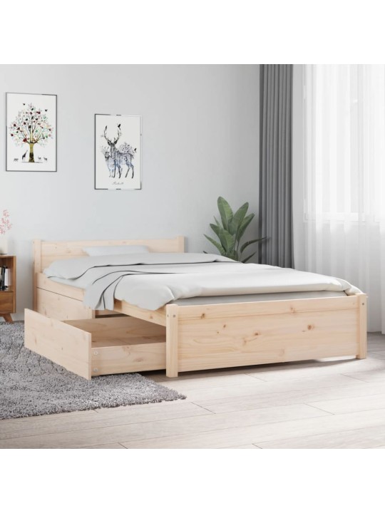 Rám postele se zásuvkami 90 x 190 cm Single