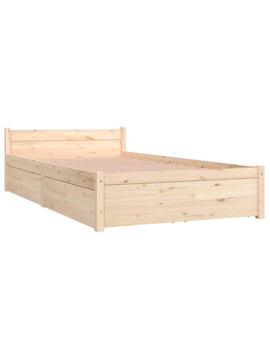 Rám postele se zásuvkami 100 x 200 cm