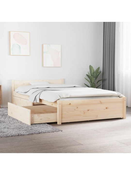 Rám postele se zásuvkami 100 x 200 cm
