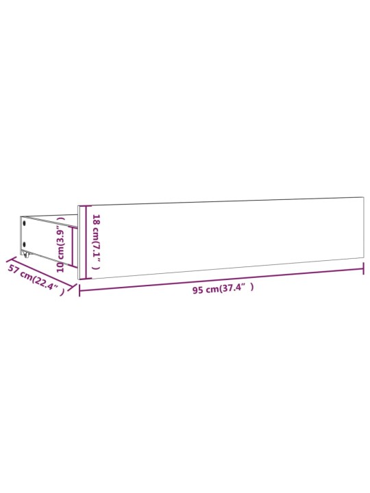 Rám postele se zásuvkami bílý 200 x 200 cm