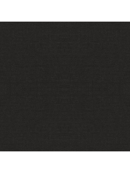 Otočné jídelní židle 2 ks černé textil