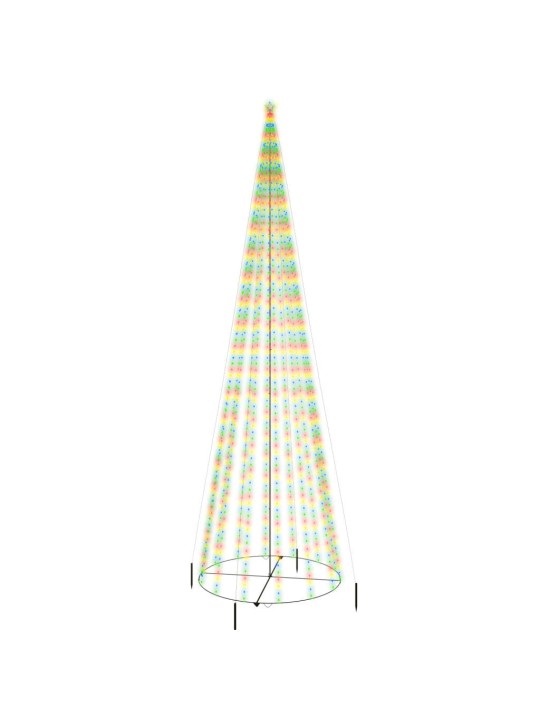 Vánoční stromek kužel 1 134 barevných LED diod 230 x 800 cm