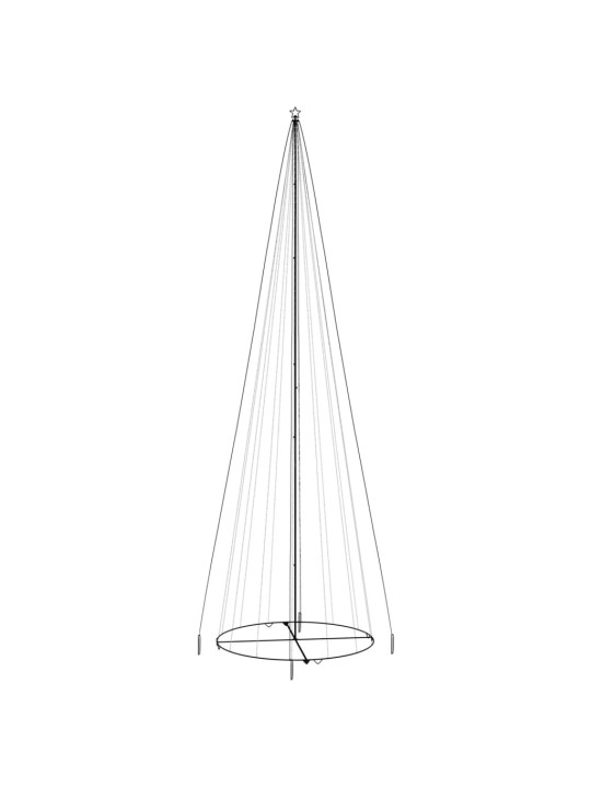 Vánoční stromek kužel 1 134 barevných LED diod 230 x 800 cm