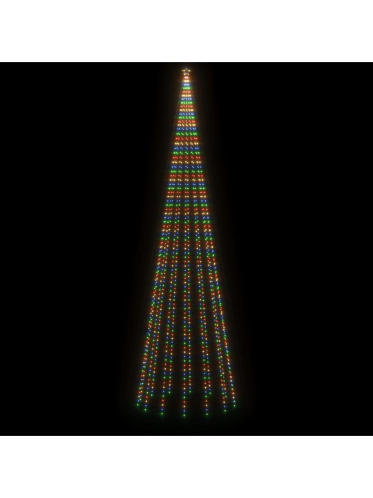 Vánoční stromek kužel 1 134 barevných LED diod 230 x 800 cm